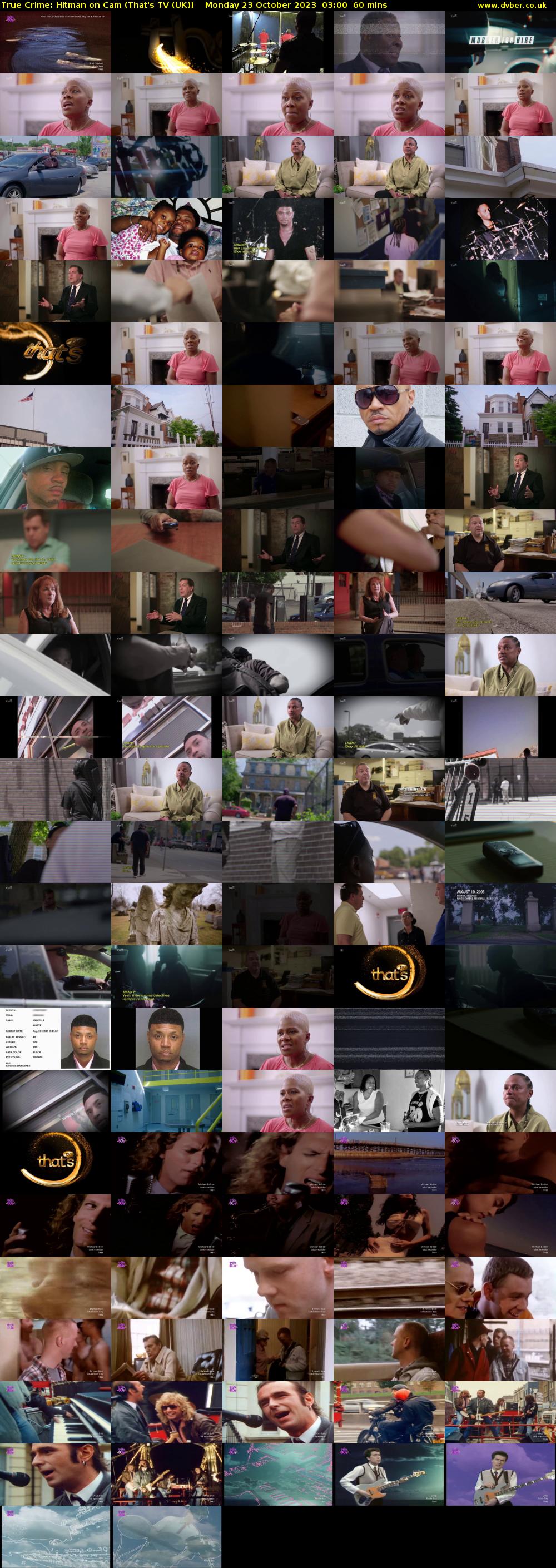 True Crime: Hitman on Cam (That's TV (UK)) Monday 23 October 2023 03:00 - 04:00