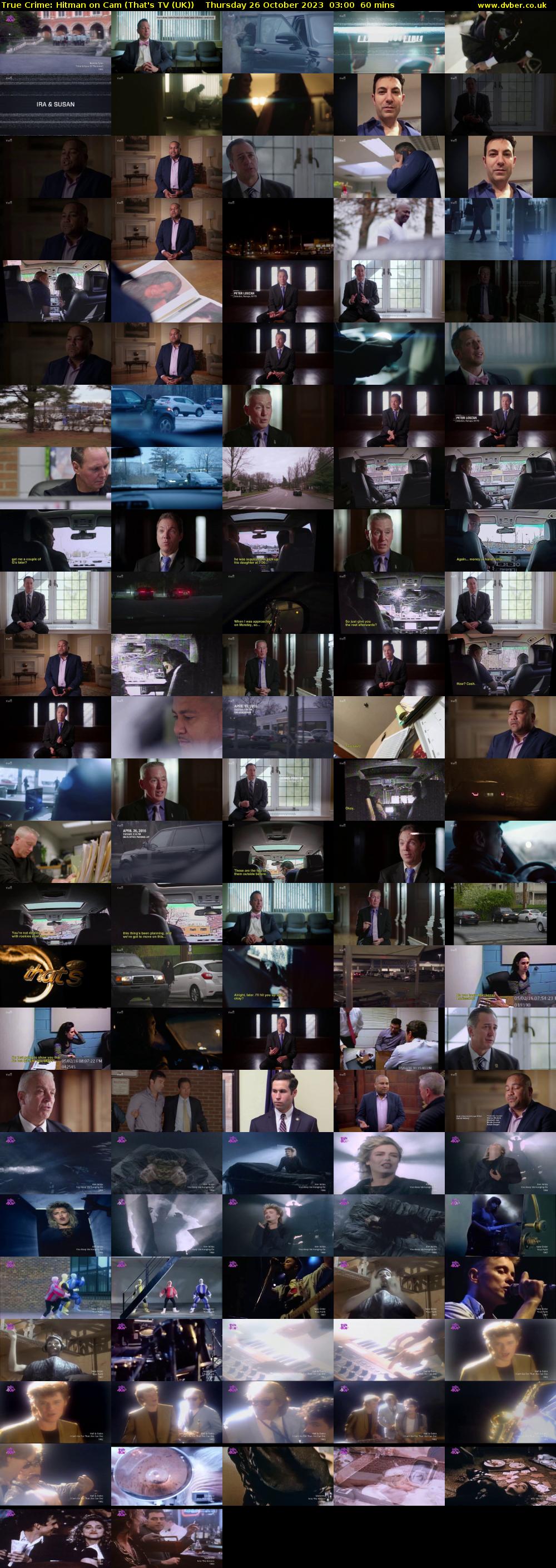 True Crime: Hitman on Cam (That's TV (UK)) Thursday 26 October 2023 03:00 - 04:00