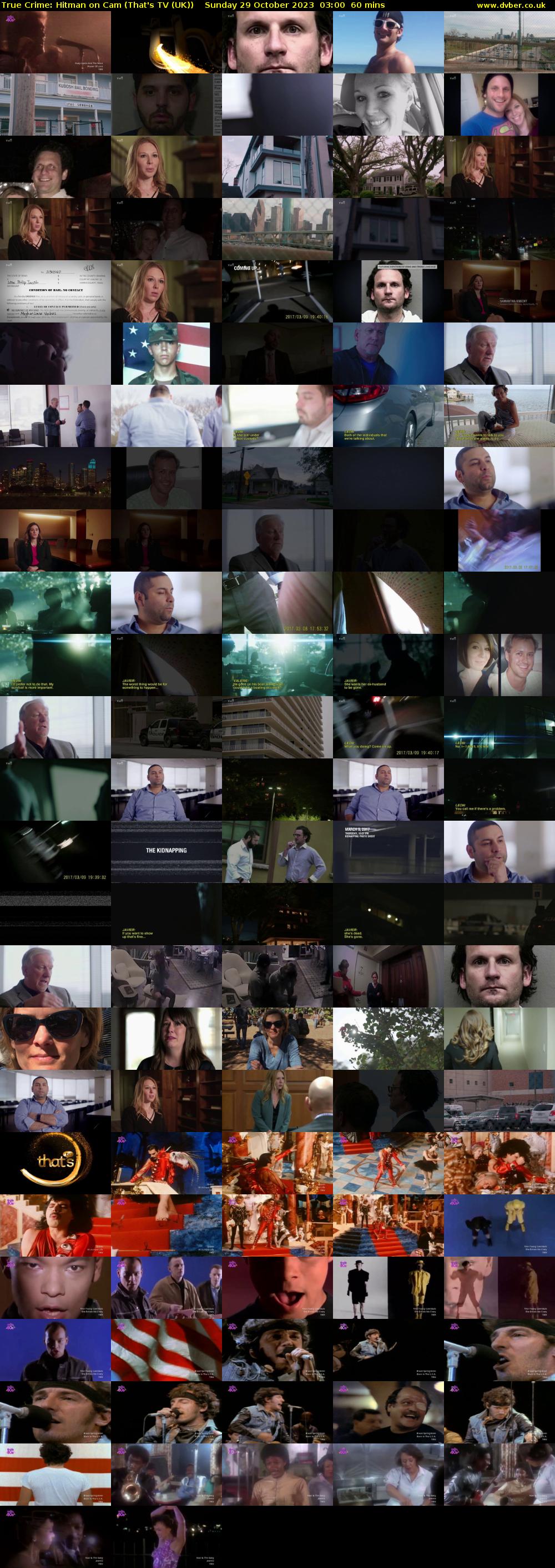 True Crime: Hitman on Cam (That's TV (UK)) Sunday 29 October 2023 03:00 - 04:00