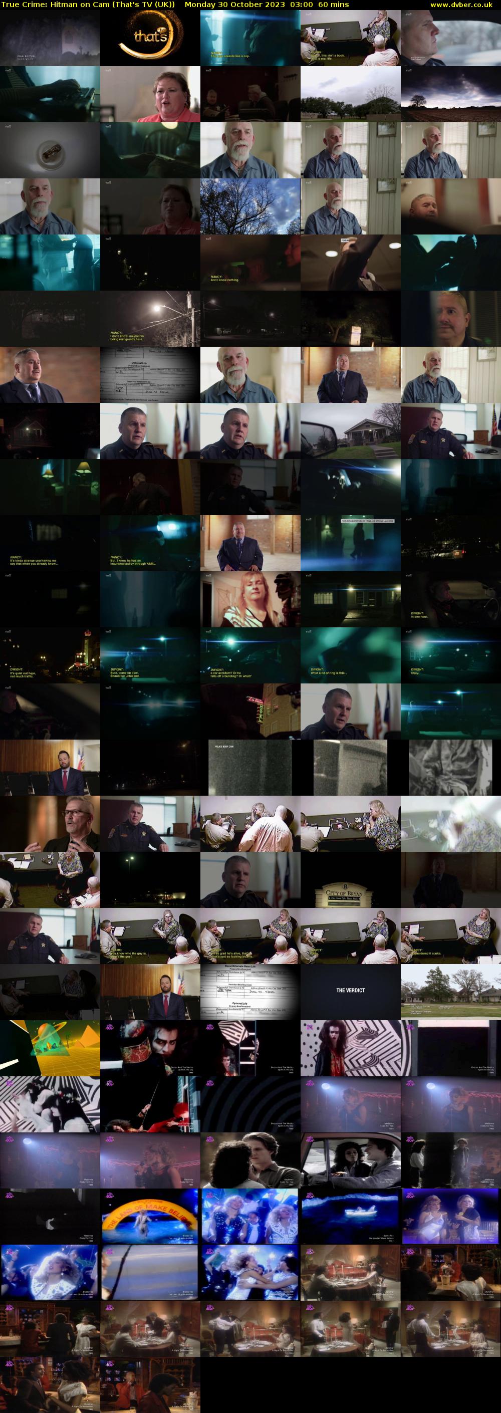 True Crime: Hitman on Cam (That's TV (UK)) Monday 30 October 2023 03:00 - 04:00