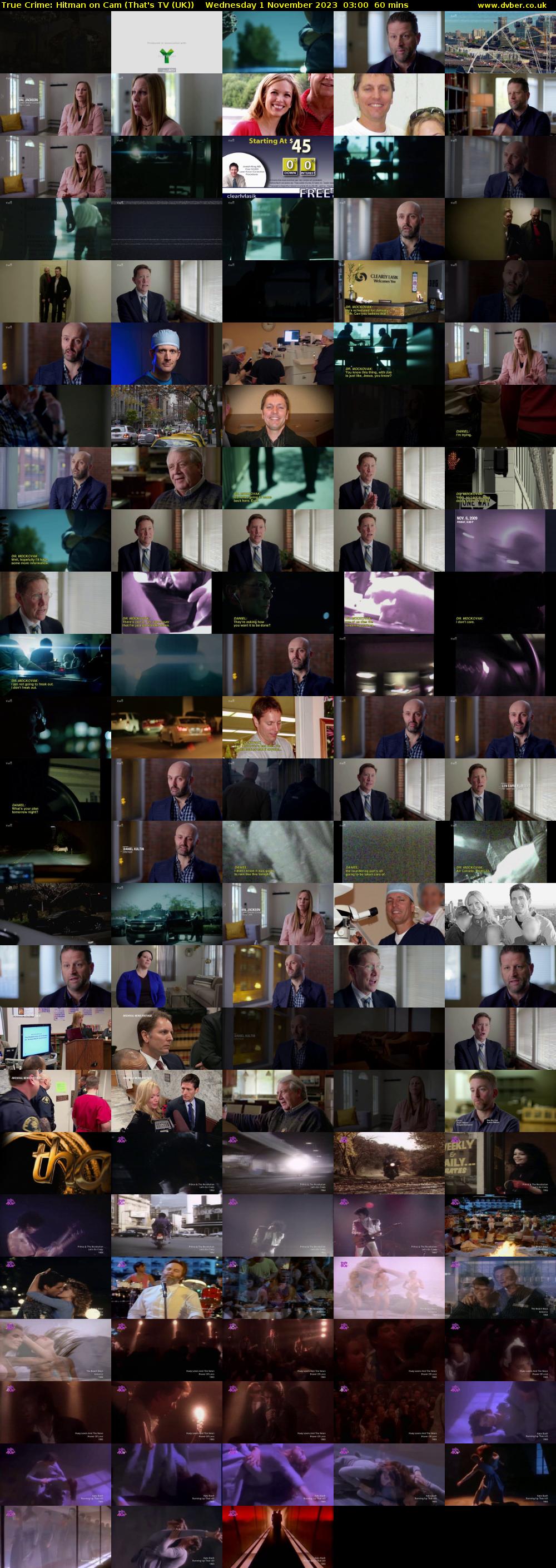 True Crime: Hitman on Cam (That's TV (UK)) Wednesday 1 November 2023 03:00 - 04:00