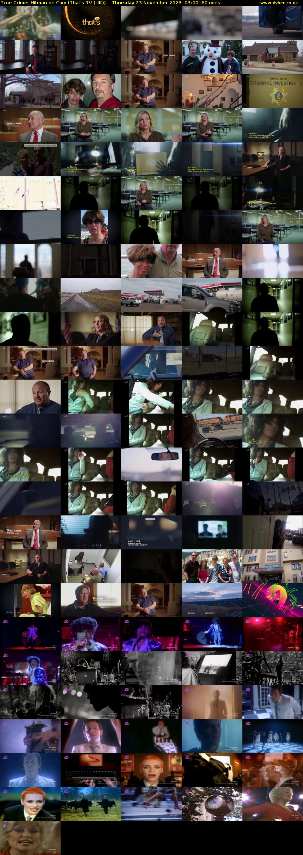 True Crime: Hitman on Cam (That's TV (UK)) Thursday 23 November 2023 03:00 - 04:00
