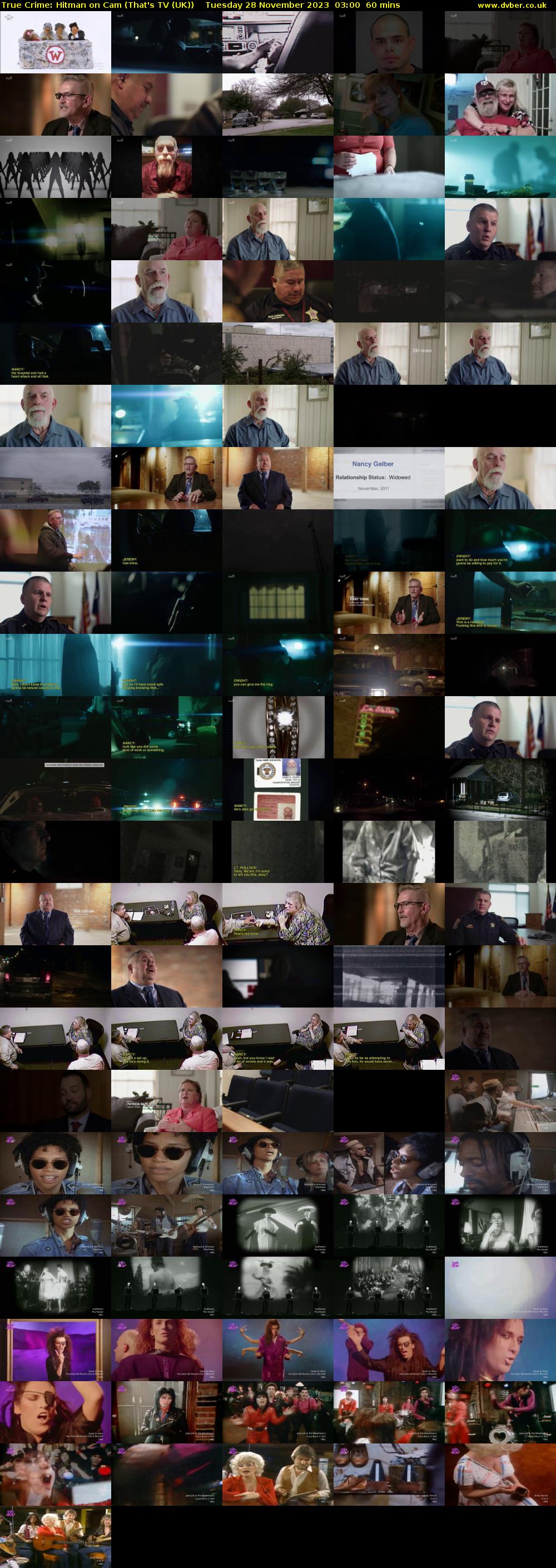 True Crime: Hitman on Cam (That's TV (UK)) Tuesday 28 November 2023 03:00 - 04:00