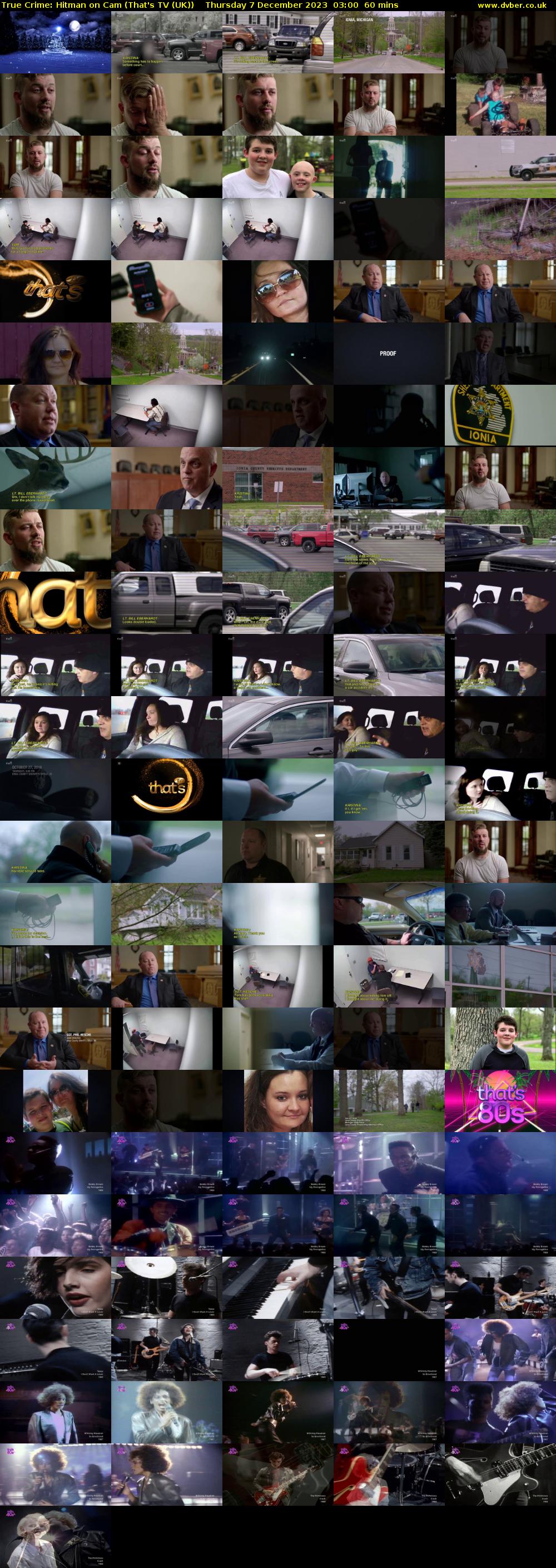 True Crime: Hitman on Cam (That's TV (UK)) Thursday 7 December 2023 03:00 - 04:00