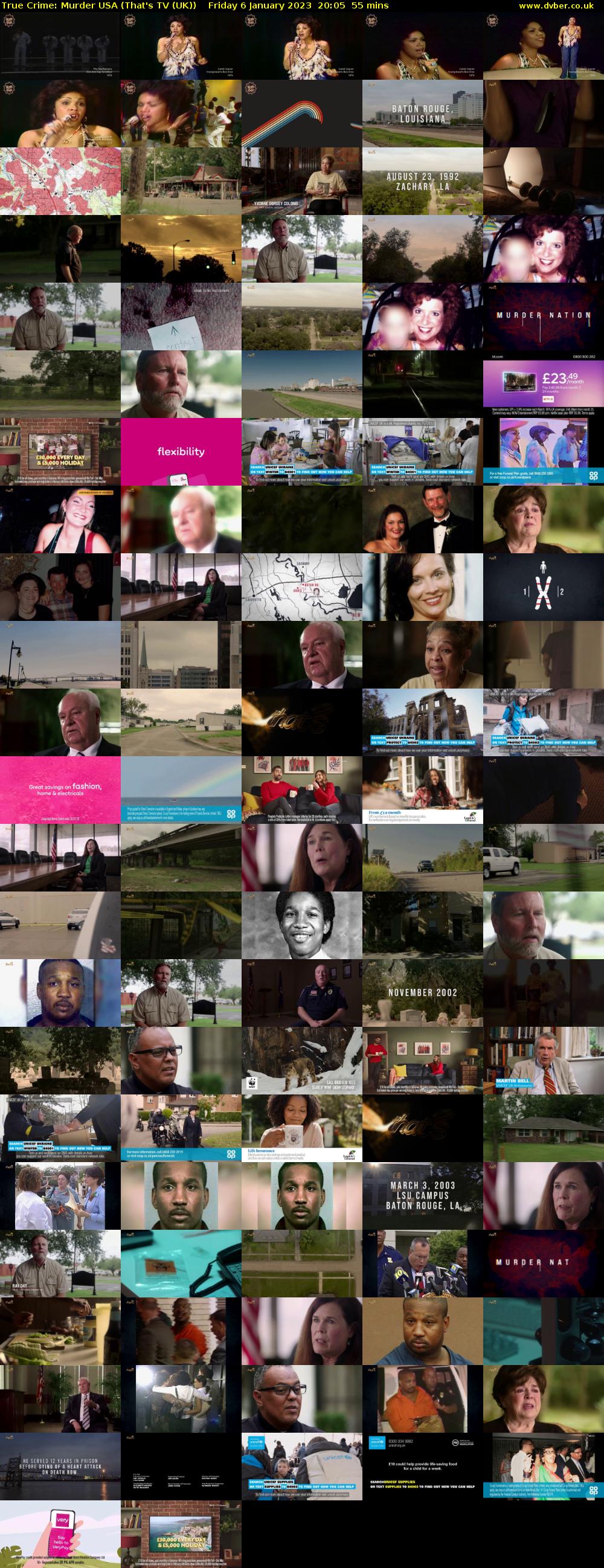 True Crime: Murder USA (That's TV (UK)) Friday 6 January 2023 20:05 - 21:00