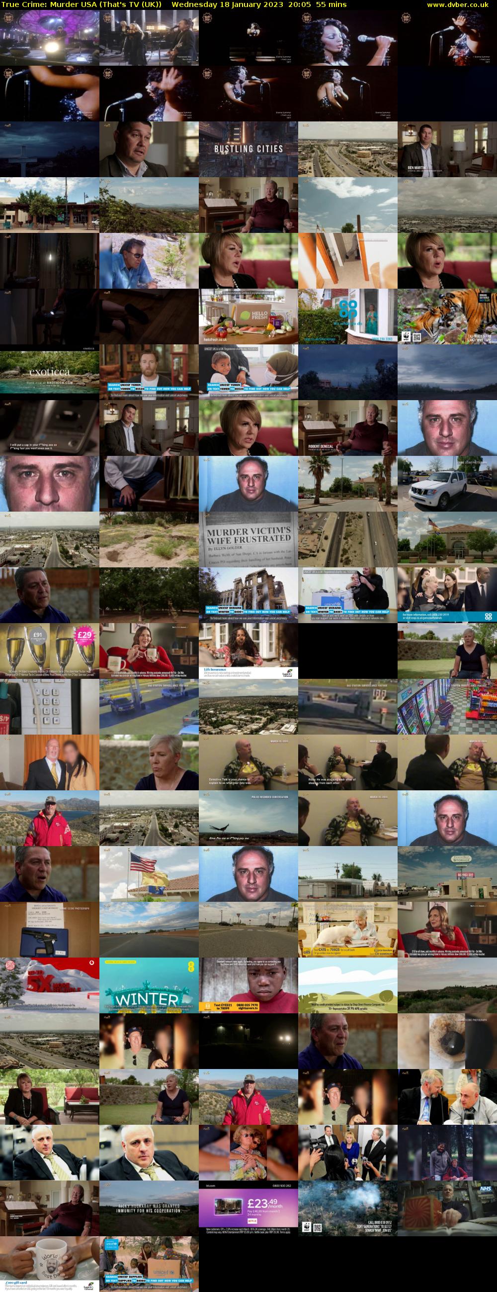 True Crime: Murder USA (That's TV (UK)) Wednesday 18 January 2023 20:05 - 21:00