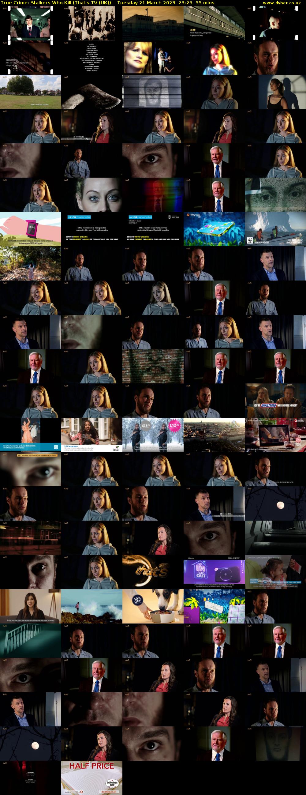 True Crime: Stalkers Who Kill (That's TV (UK)) Tuesday 21 March 2023 23:25 - 00:20