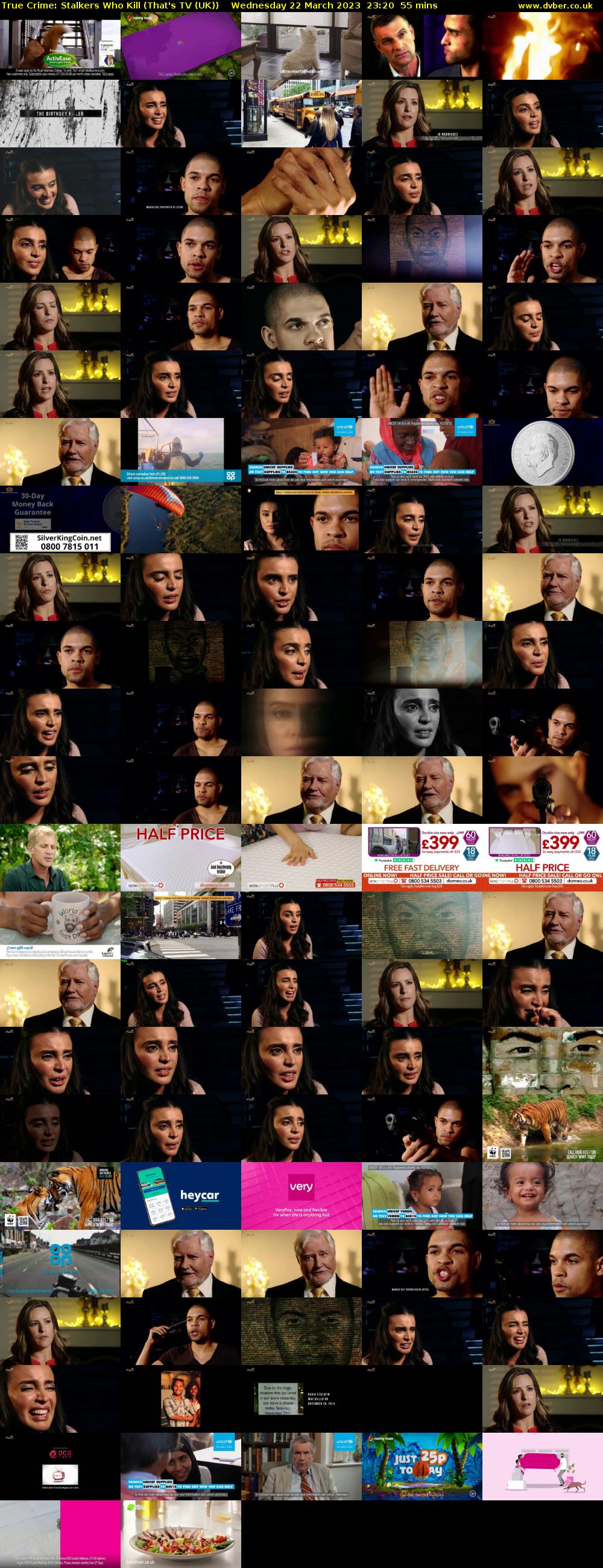 True Crime: Stalkers Who Kill (That's TV (UK)) Wednesday 22 March 2023 23:20 - 00:15