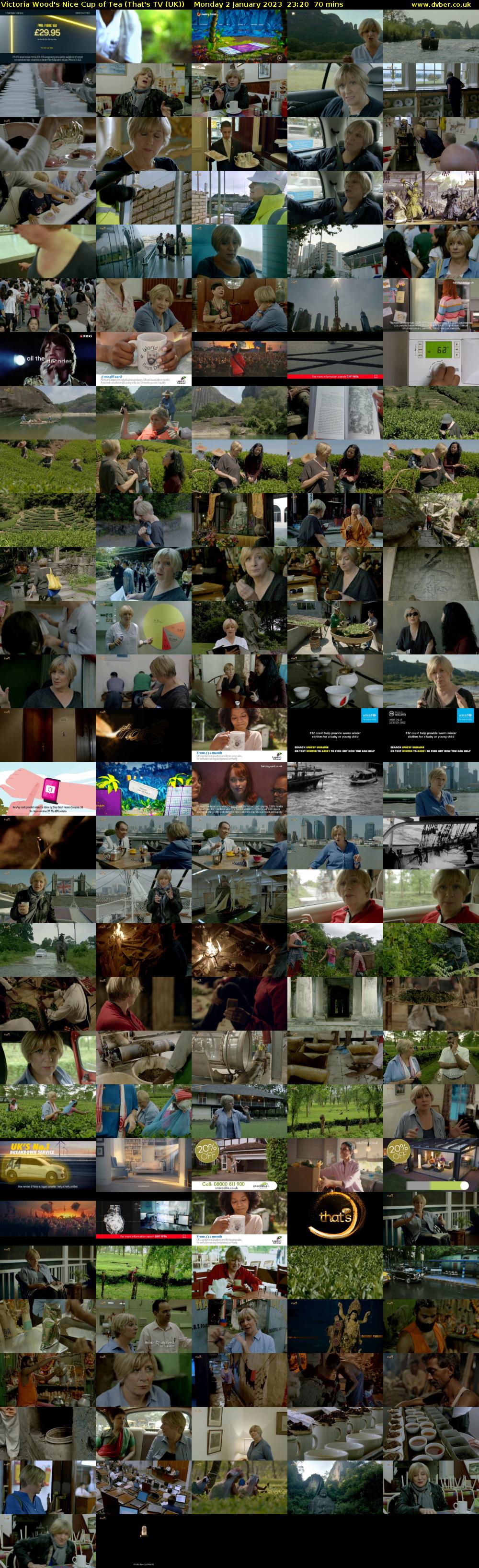 Victoria Wood's Nice Cup of Tea (That's TV (UK)) Monday 2 January 2023 23:20 - 00:30