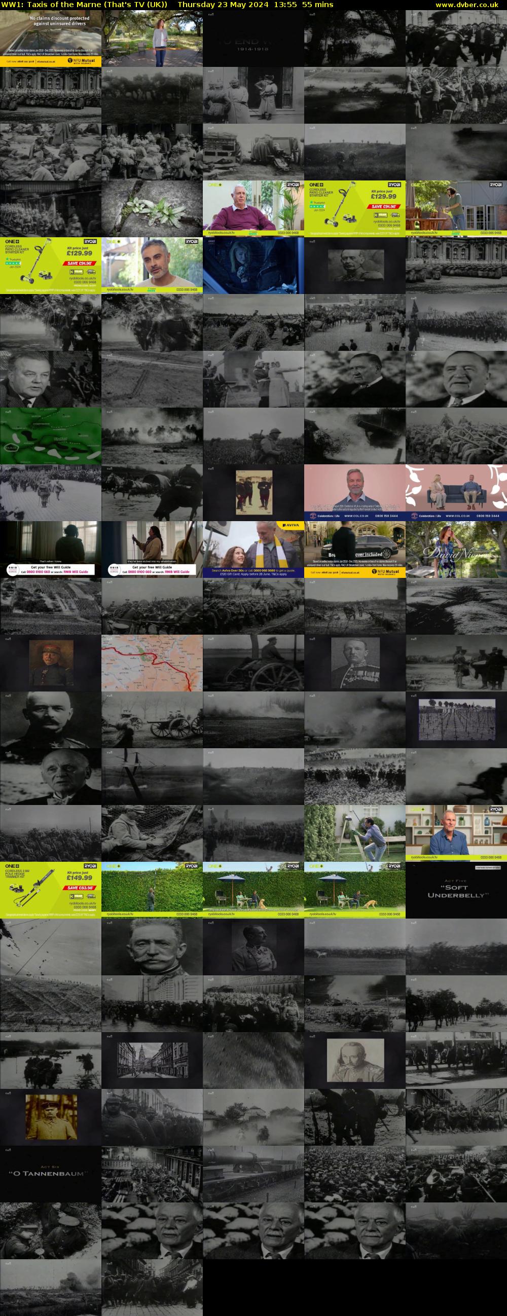 WW1: Taxis of the Marne (That's TV (UK)) Thursday 23 May 2024 13:55 - 14:50