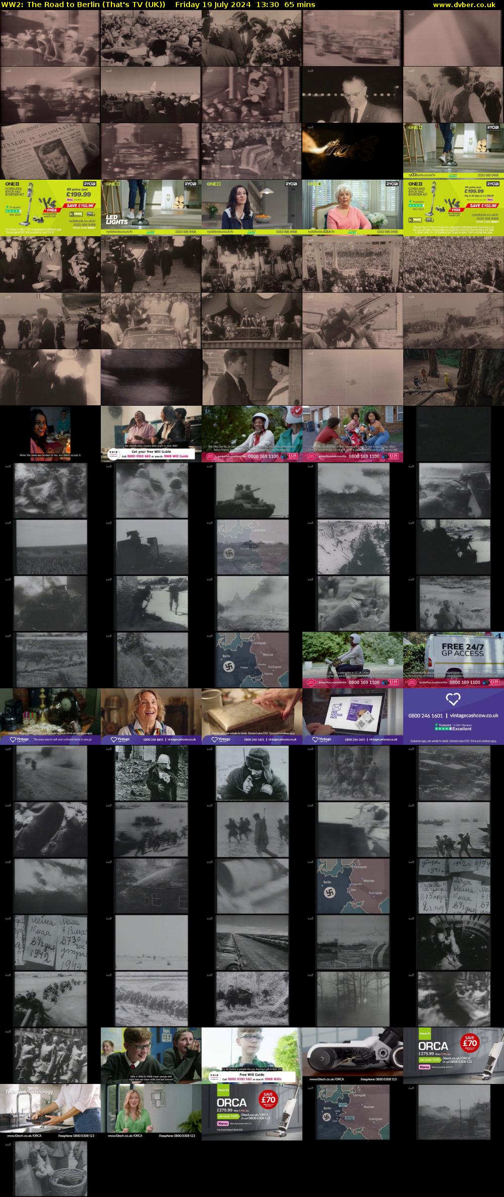 WW2: The Road to Berlin (That's TV (UK)) Friday 19 July 2024 13:30 - 14:35