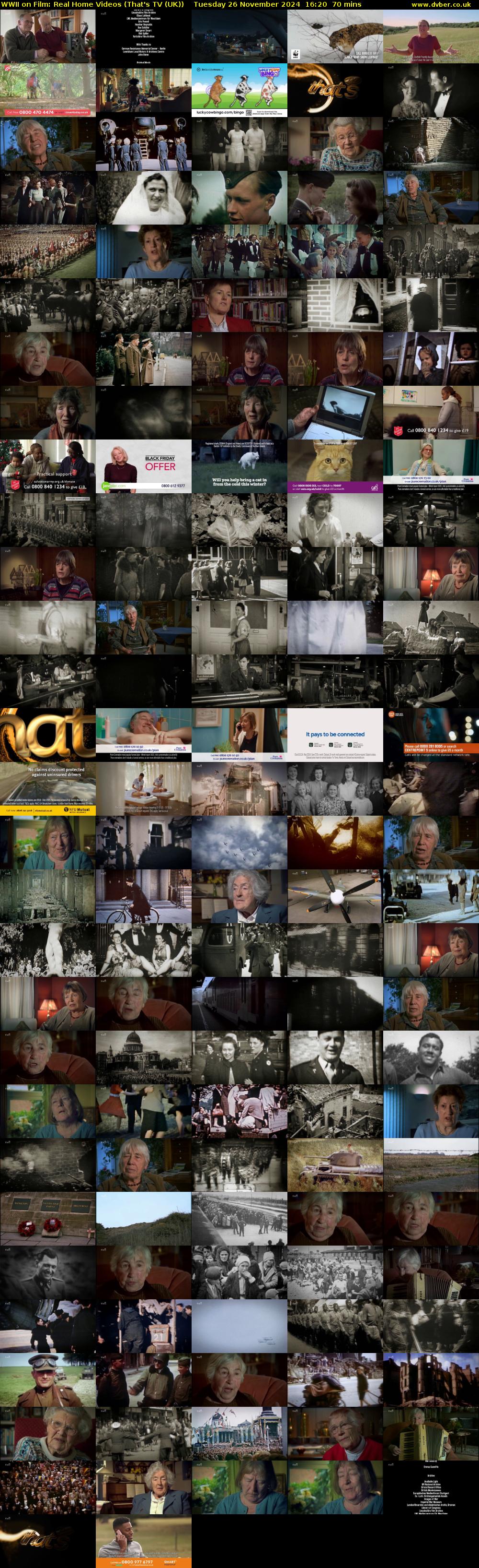 WWII on Film: Real Home Videos (That's TV (UK)) Tuesday 26 November 2024 16:20 - 17:30