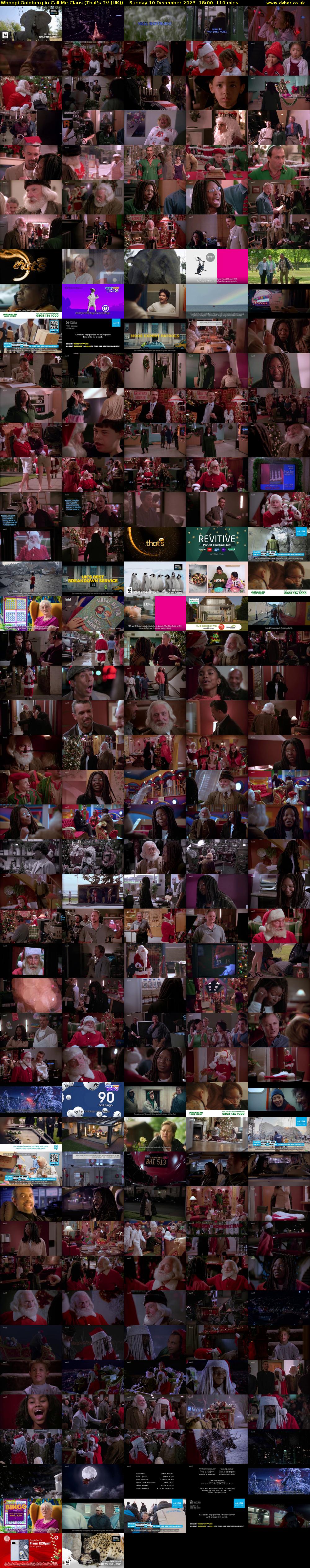 Whoopi Goldberg in Call Me Claus (That's TV (UK)) Sunday 10 December 2023 18:00 - 19:50