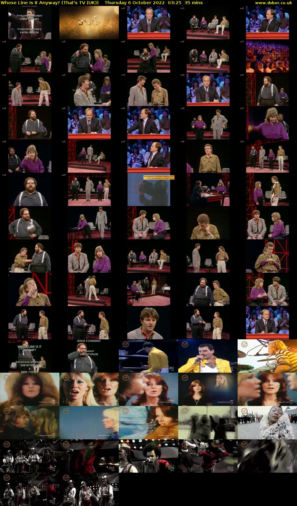Whose Line Is It Anyway? (That's TV (UK)) Thursday 6 October 2022 03:25 - 04:00