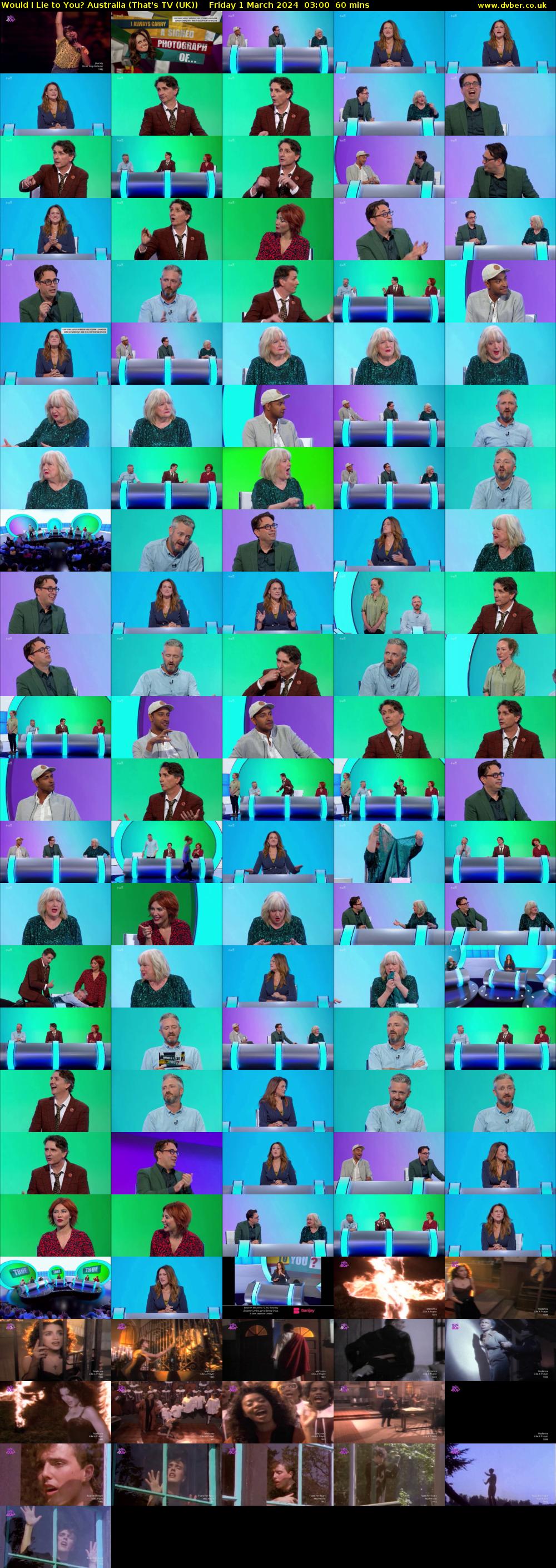 Would I Lie to You? Australia (That's TV (UK)) Friday 1 March 2024 03:00 - 04:00