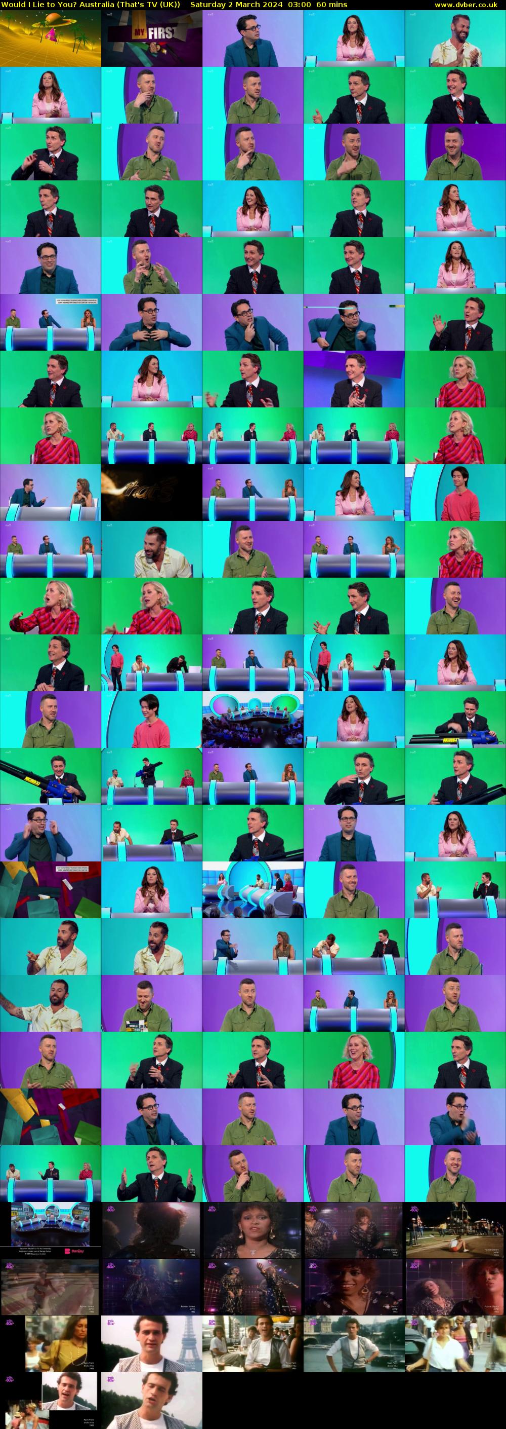 Would I Lie to You? Australia (That's TV (UK)) Saturday 2 March 2024 03:00 - 04:00