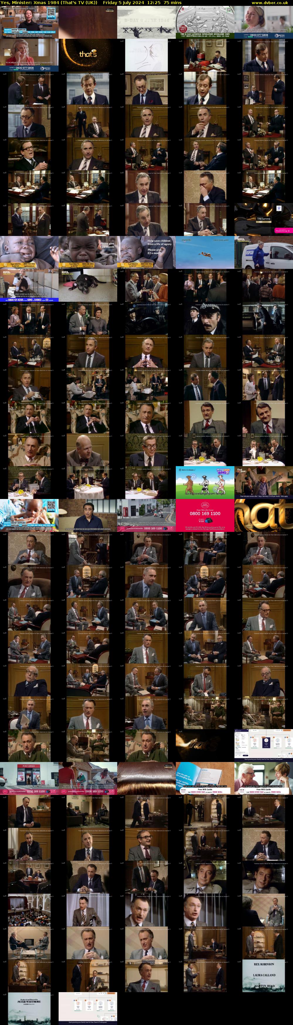 Yes, Minister: Xmas 1984 (That's TV (UK)) Friday 5 July 2024 12:25 - 13:40