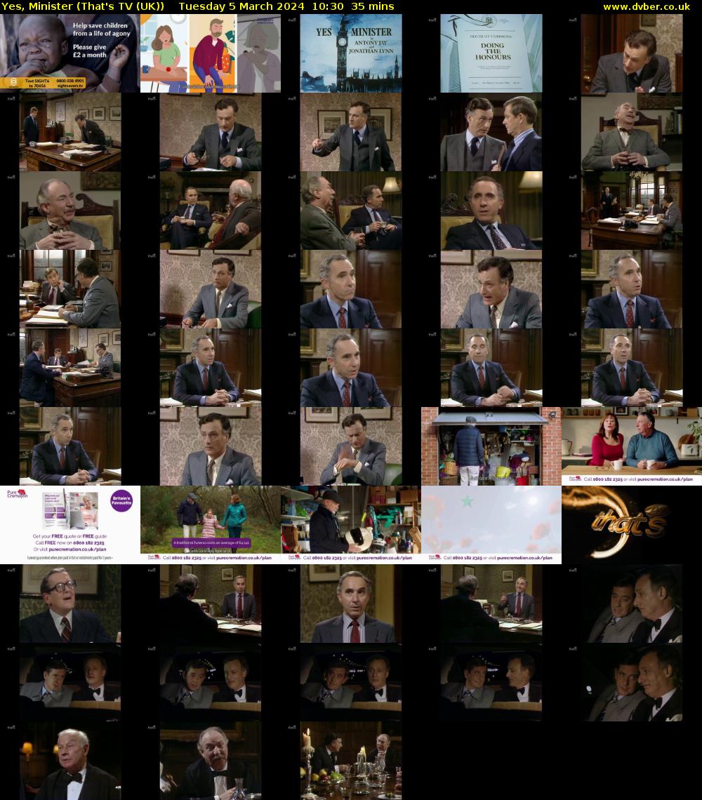 Yes, Minister (That's TV (UK)) Tuesday 5 March 2024 10:30 - 11:05