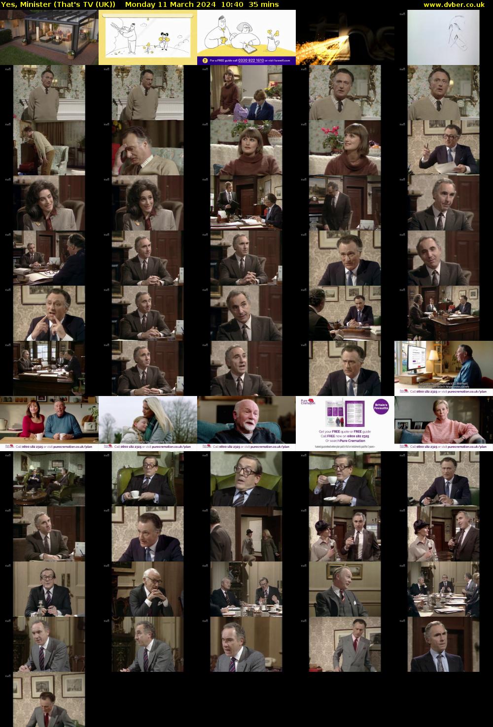 Yes, Minister (That's TV (UK)) Monday 11 March 2024 10:40 - 11:15