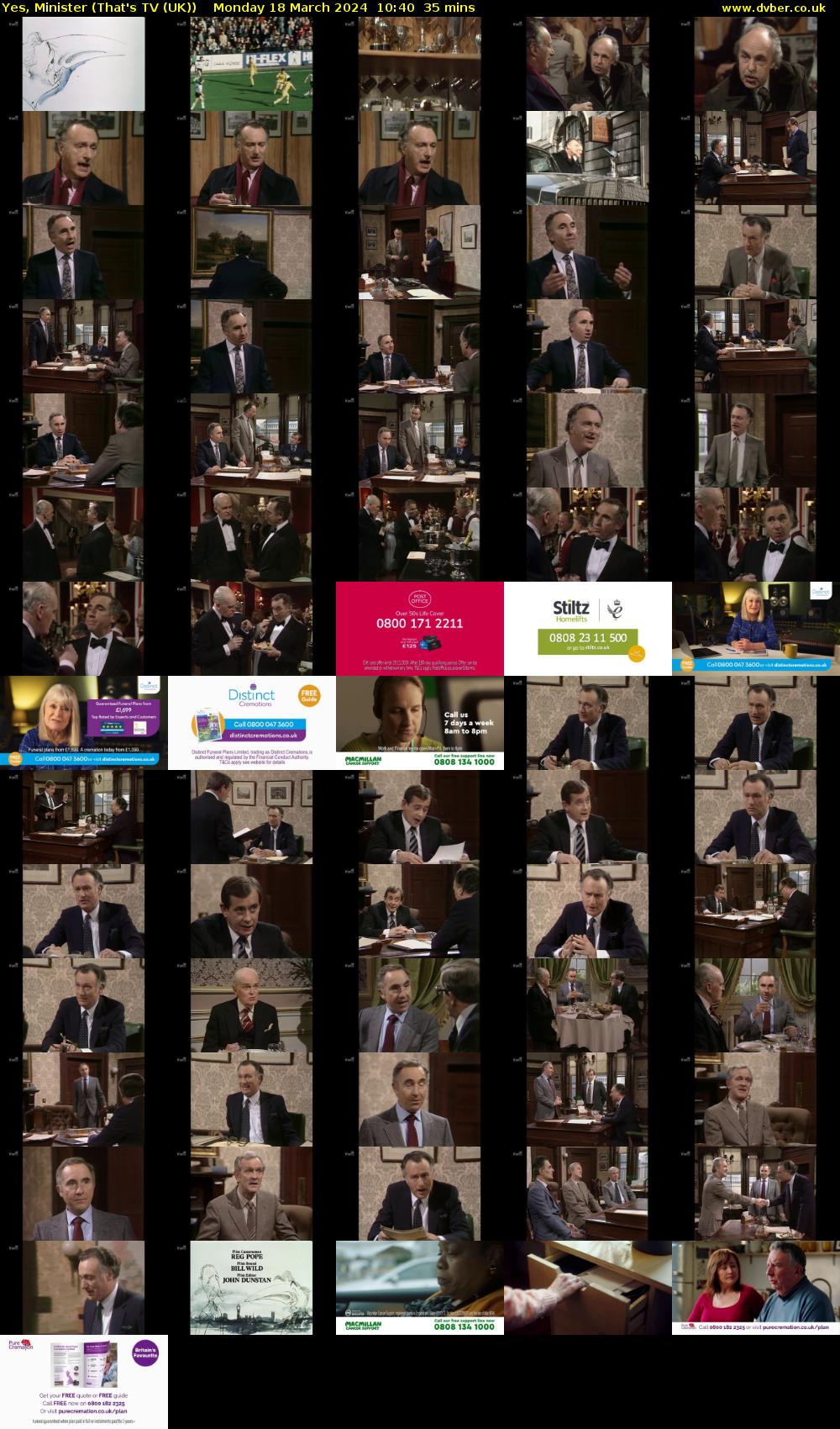 Yes, Minister (That's TV (UK)) Monday 18 March 2024 10:40 - 11:15