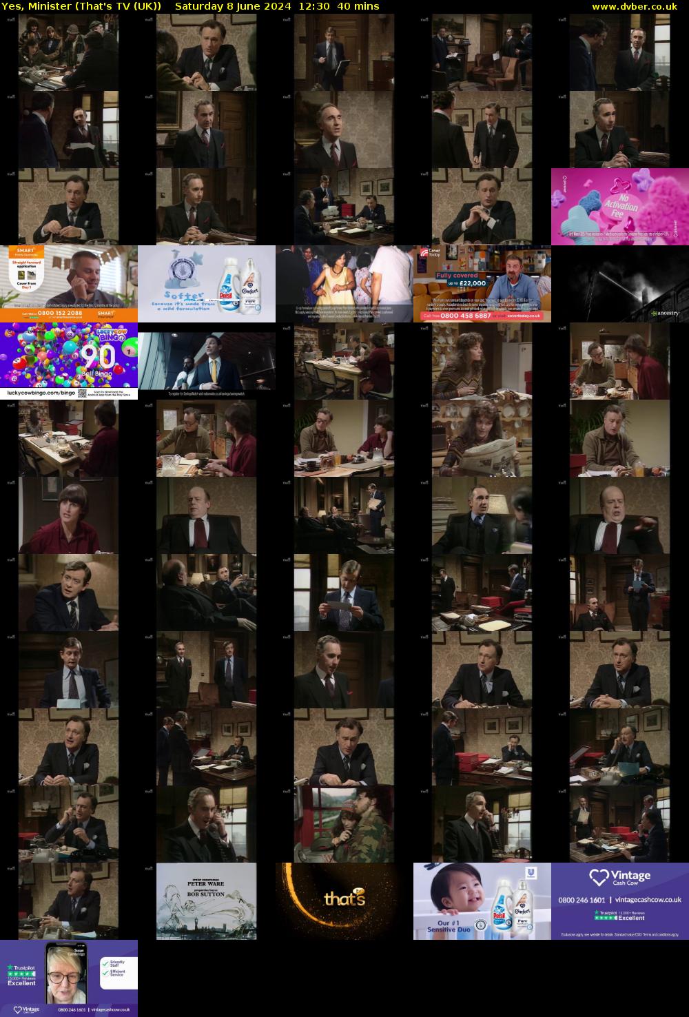 Yes, Minister (That's TV (UK)) Saturday 8 June 2024 12:30 - 13:10