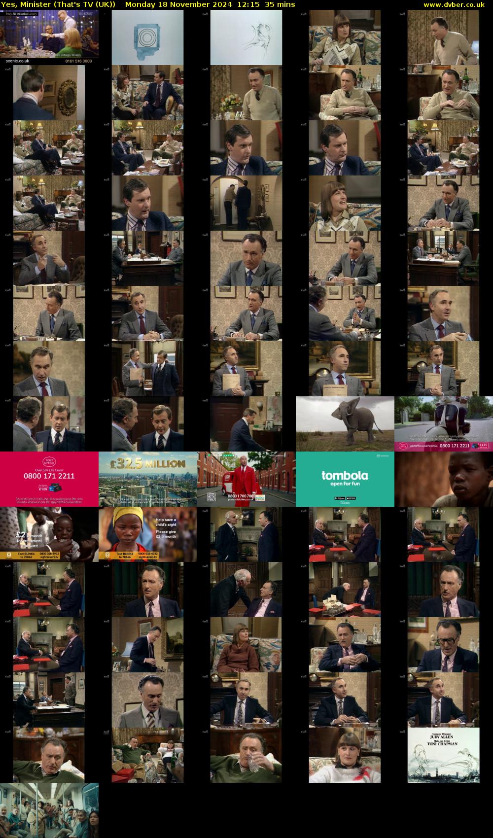 Yes, Minister (That's TV (UK)) Monday 18 November 2024 12:15 - 12:50