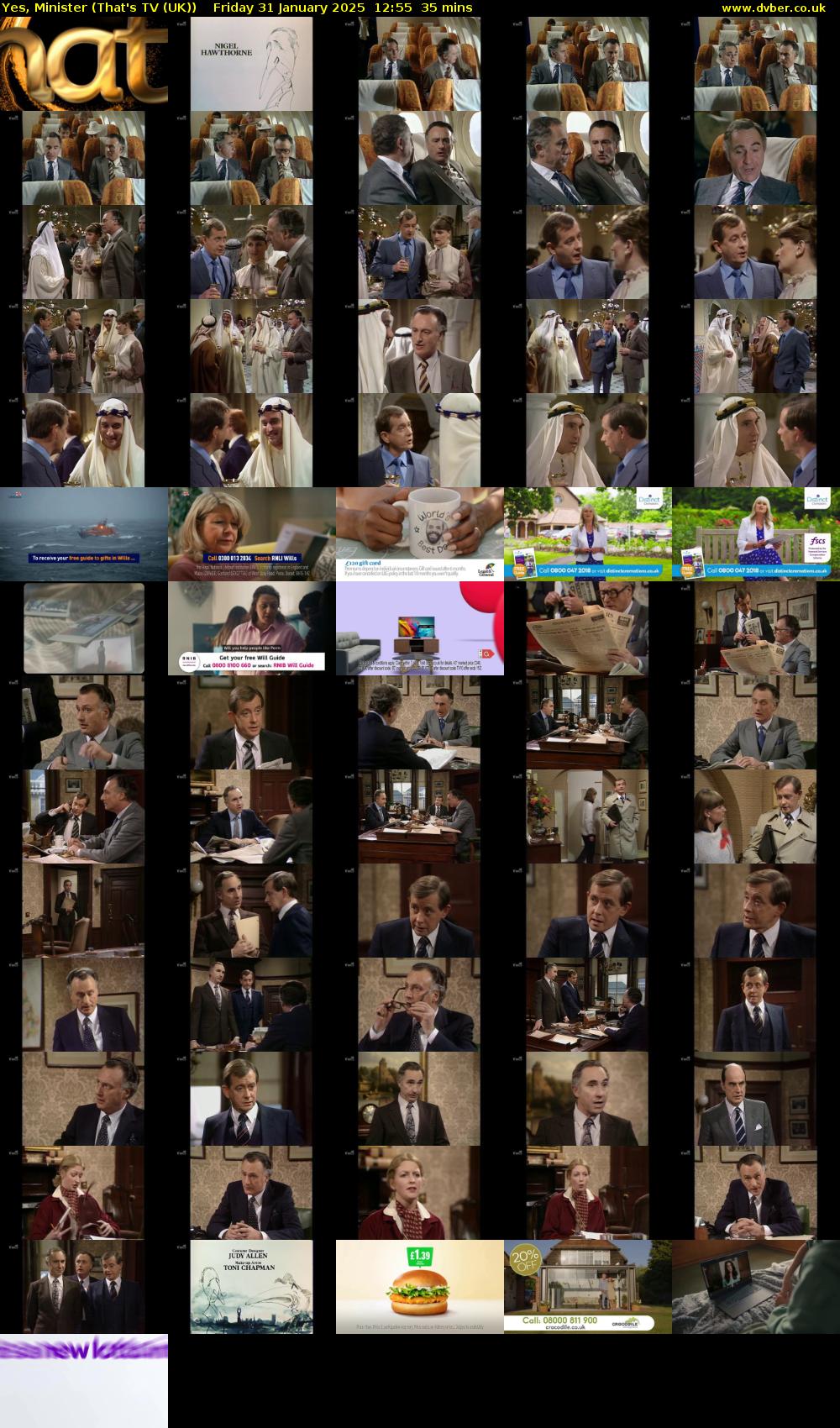 Yes, Minister (That's TV (UK)) Friday 31 January 2025 12:55 - 13:30