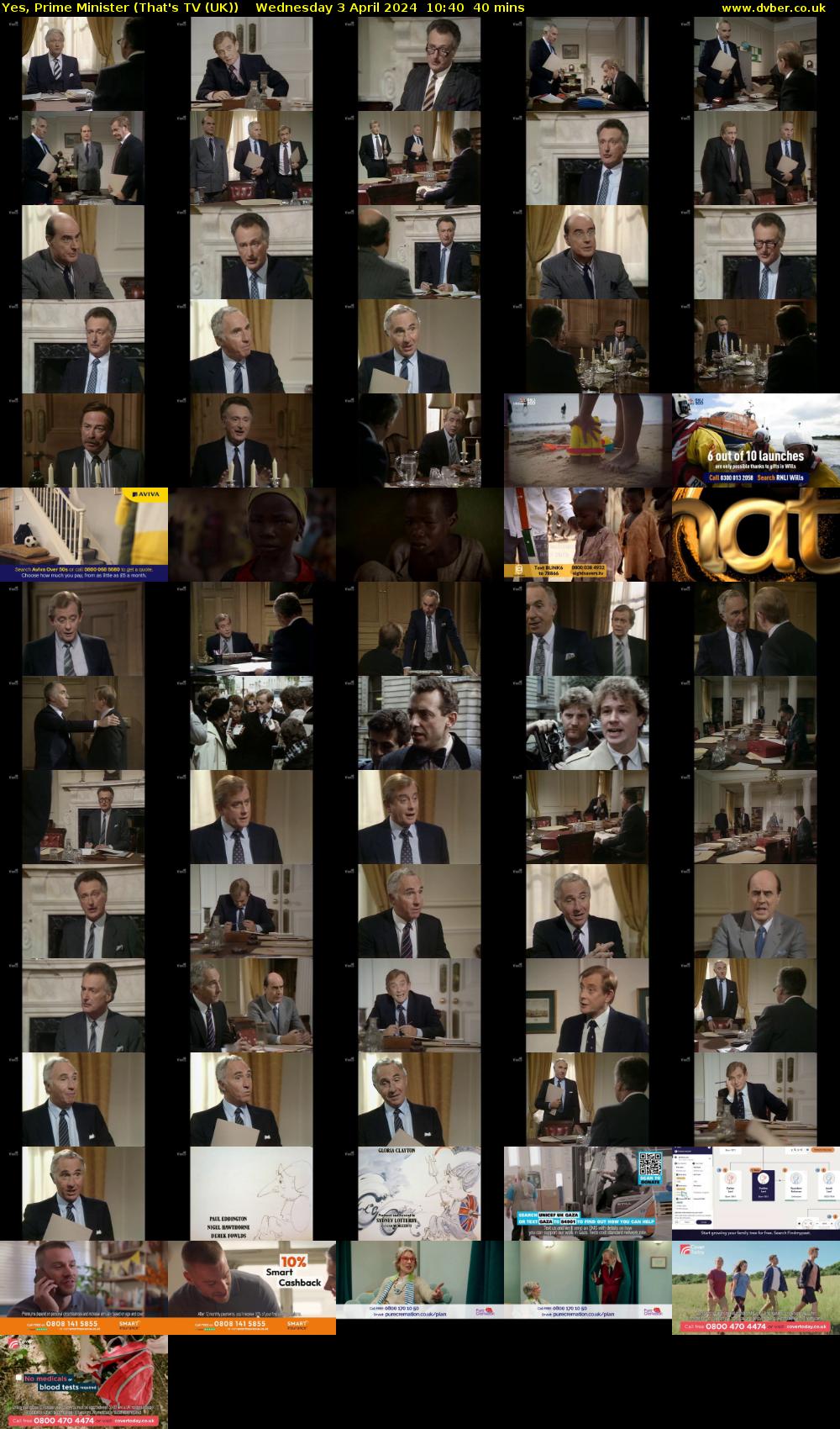 Yes, Prime Minister (That's TV (UK)) Wednesday 3 April 2024 10:40 - 11:20