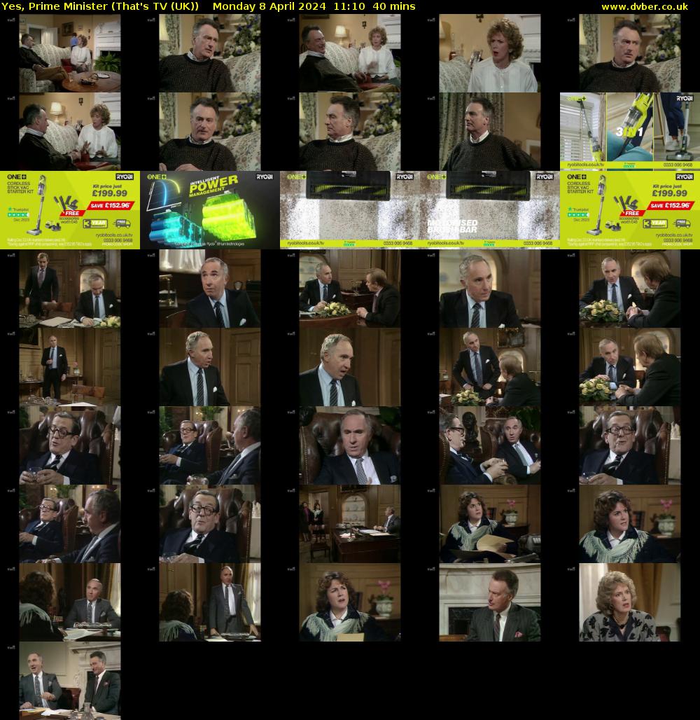 Yes, Prime Minister (That's TV (UK)) Monday 8 April 2024 11:10 - 11:50