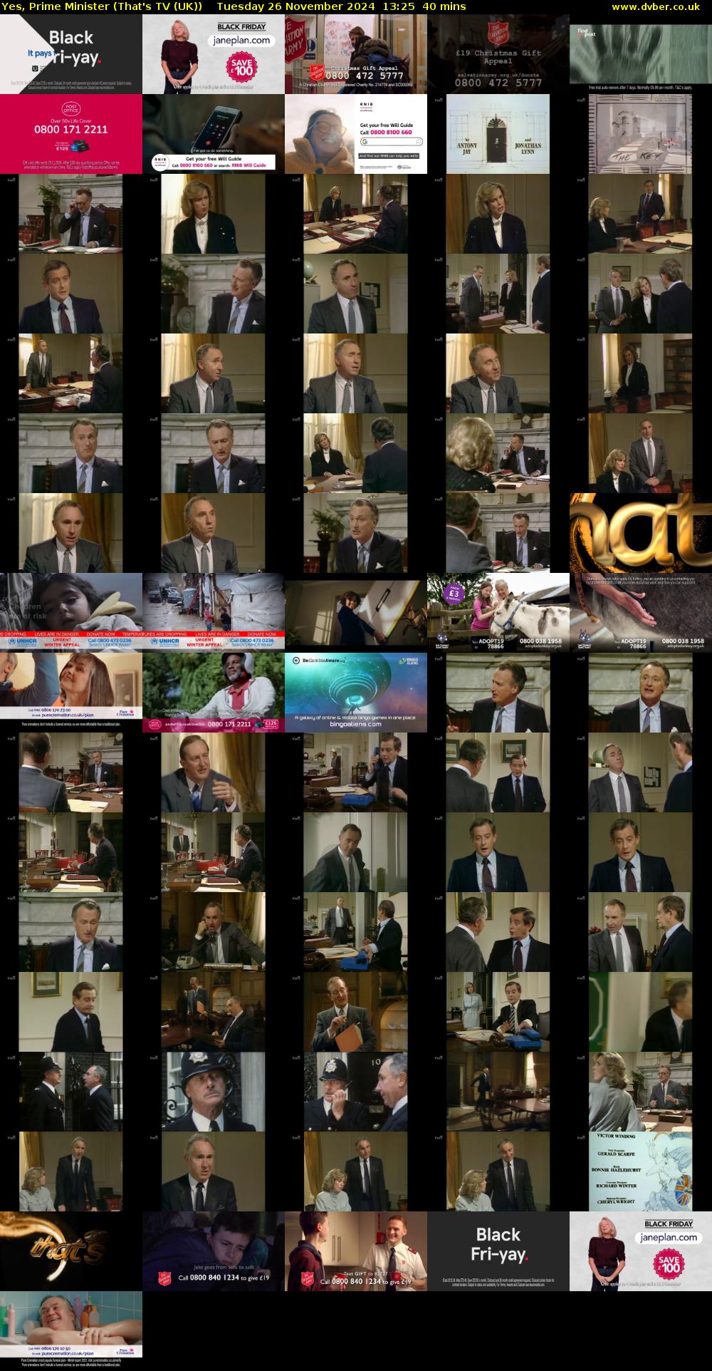 Yes, Prime Minister (That's TV (UK)) Tuesday 26 November 2024 13:25 - 14:05