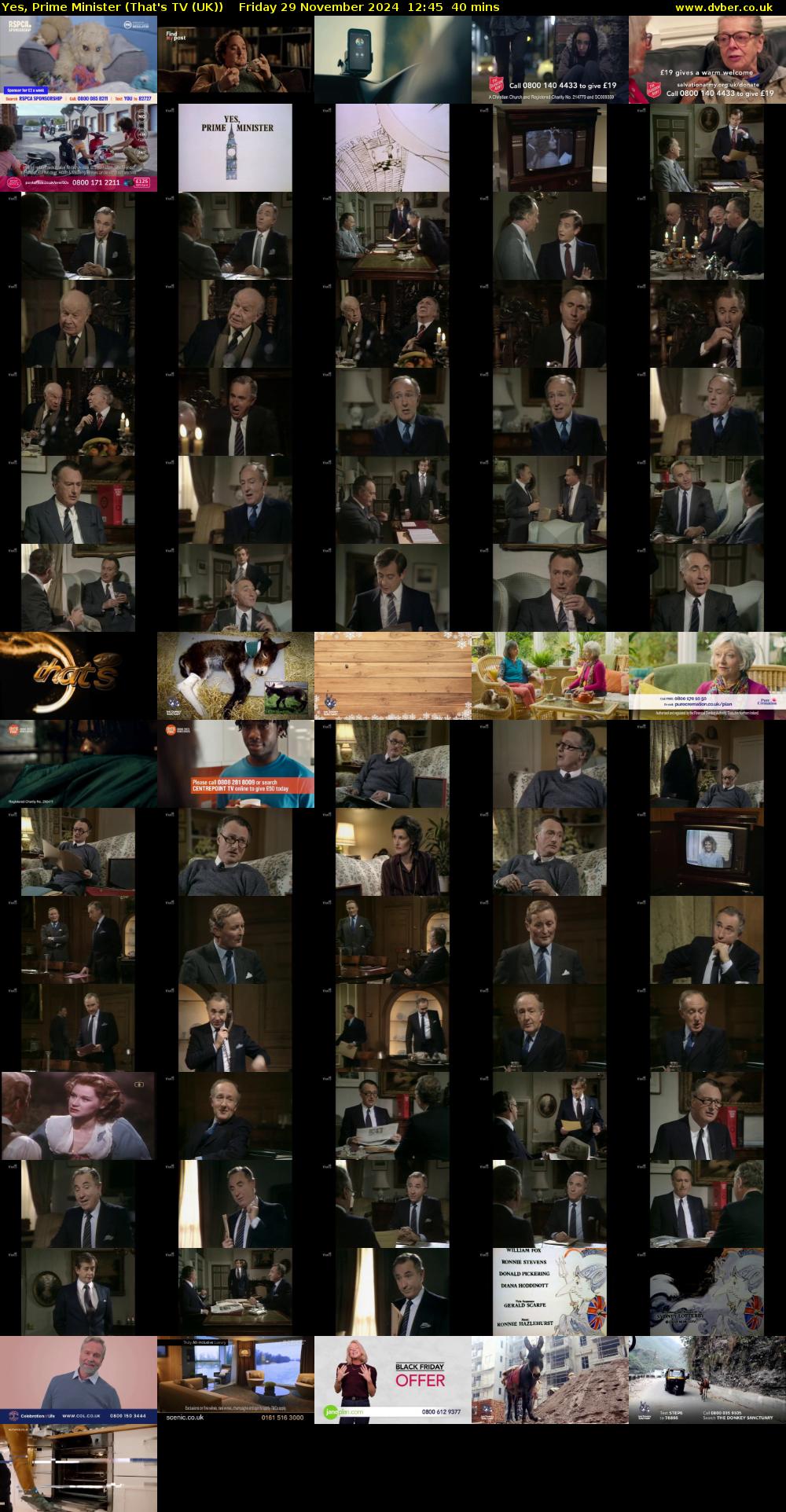 Yes, Prime Minister (That's TV (UK)) Friday 29 November 2024 12:45 - 13:25