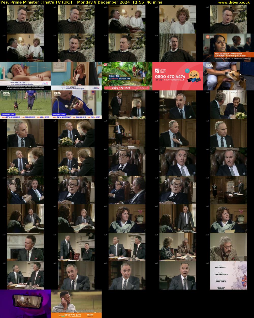 Yes, Prime Minister (That's TV (UK)) Monday 9 December 2024 12:55 - 13:35