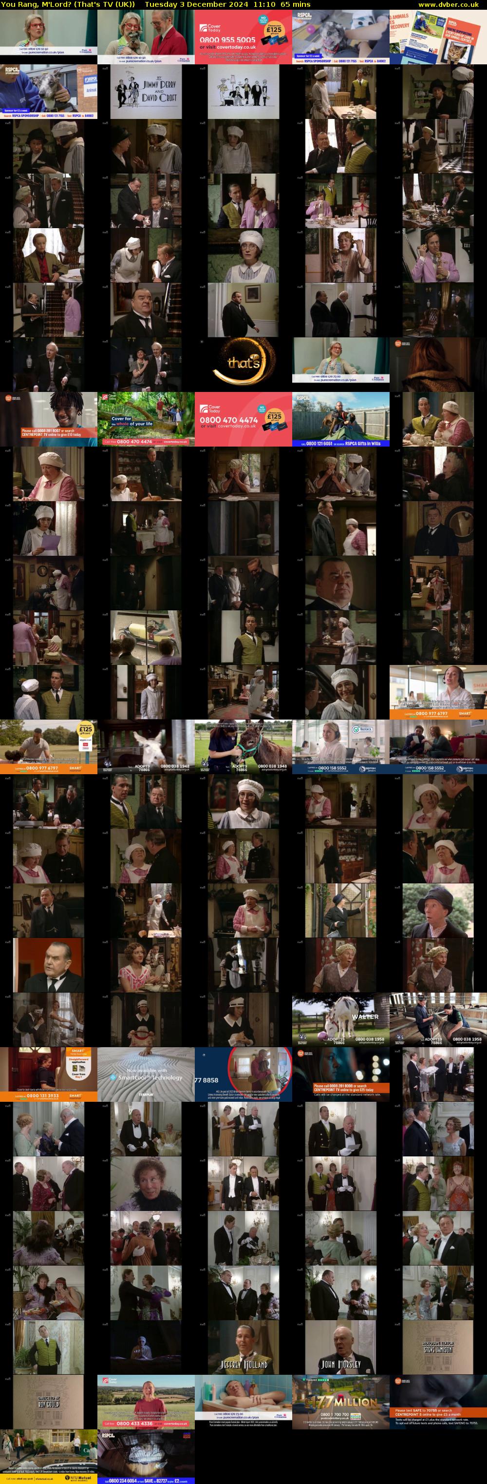 You Rang, M'Lord? (That's TV (UK)) Tuesday 3 December 2024 11:10 - 12:15