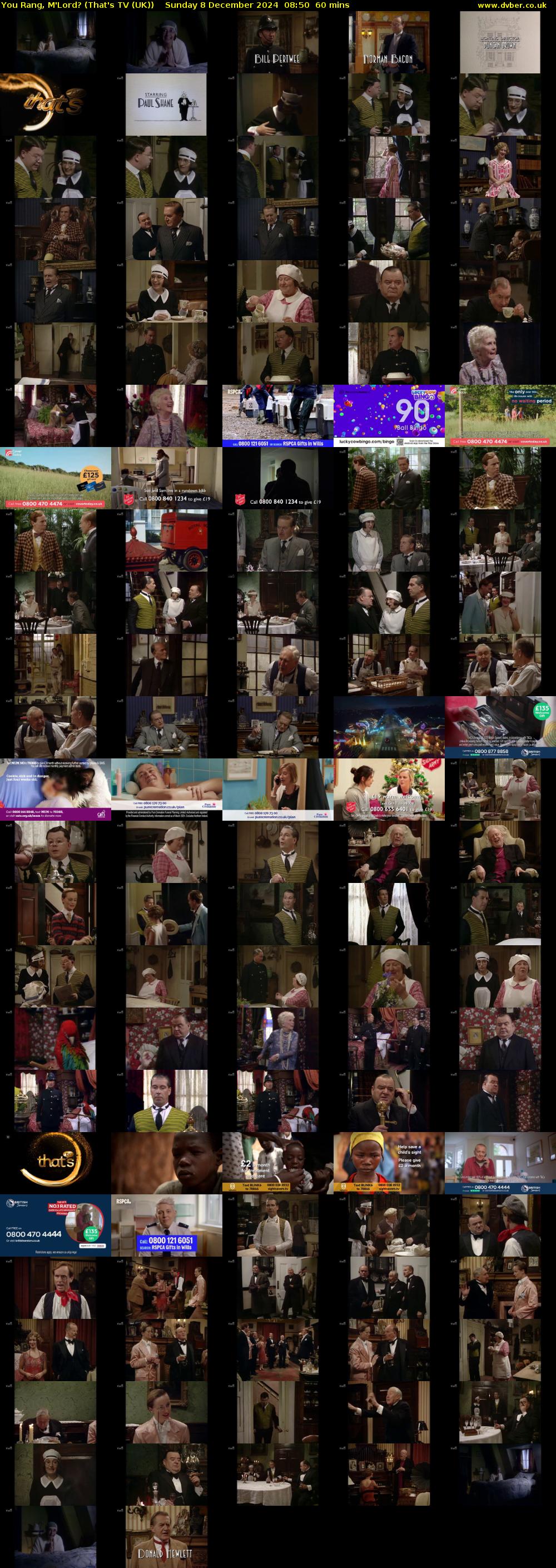 You Rang, M'Lord? (That's TV (UK)) Sunday 8 December 2024 08:50 - 09:50