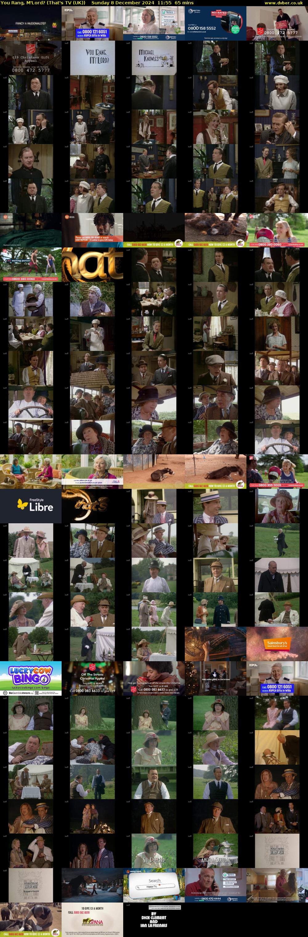 You Rang, M'Lord? (That's TV (UK)) Sunday 8 December 2024 11:55 - 13:00
