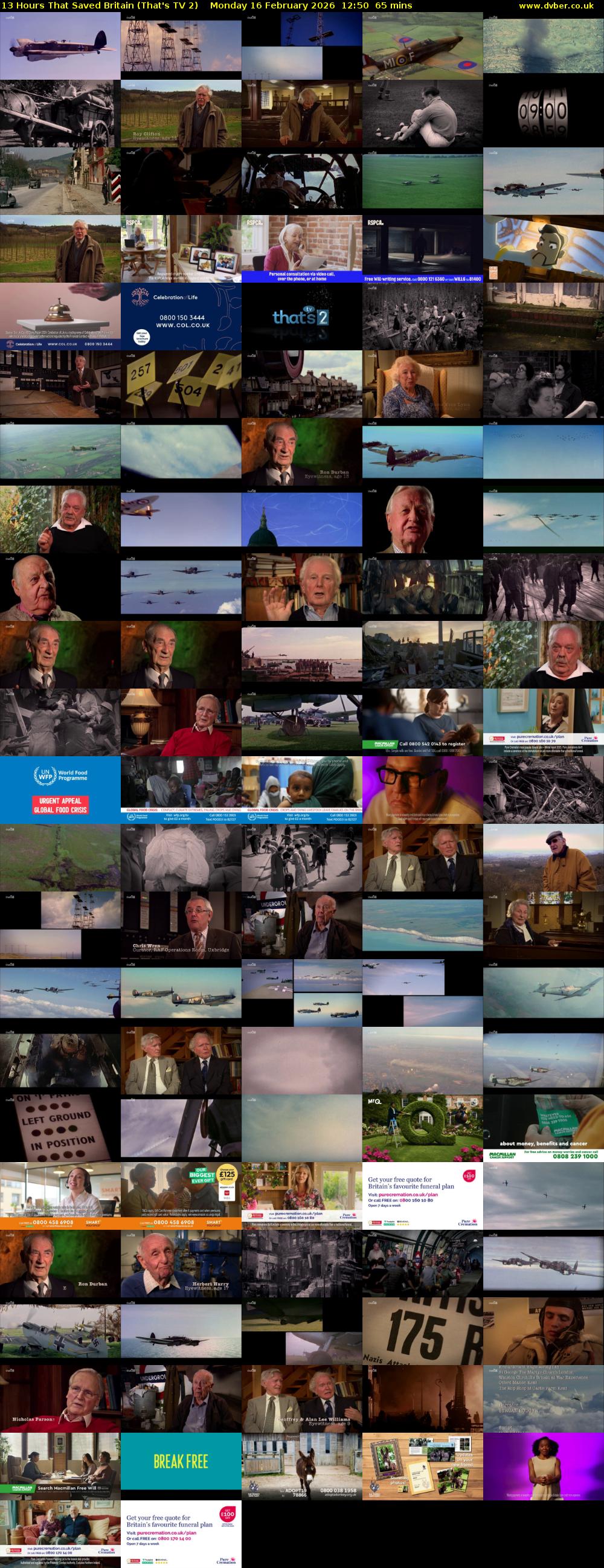 13 Hours That Saved Britain (That's TV 2) Monday 16 February 2026 12:50 - 13:55