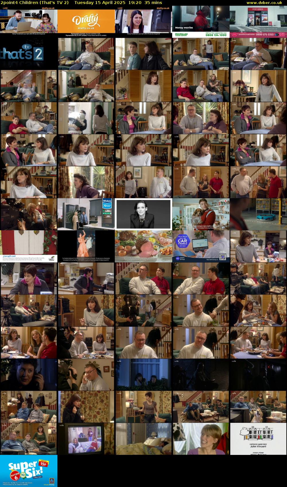 2point4 Children (That's TV 2) Tuesday 15 April 2025 19:20 - 19:55