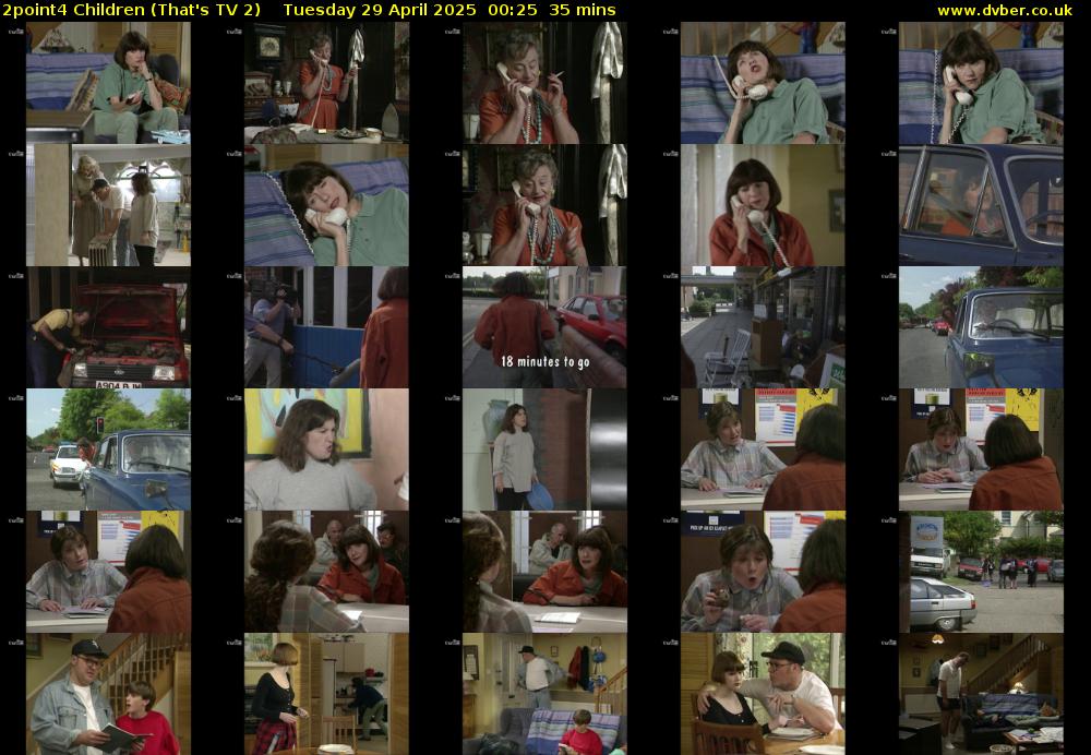 2point4 Children (That's TV 2) Tuesday 29 April 2025 00:25 - 01:00