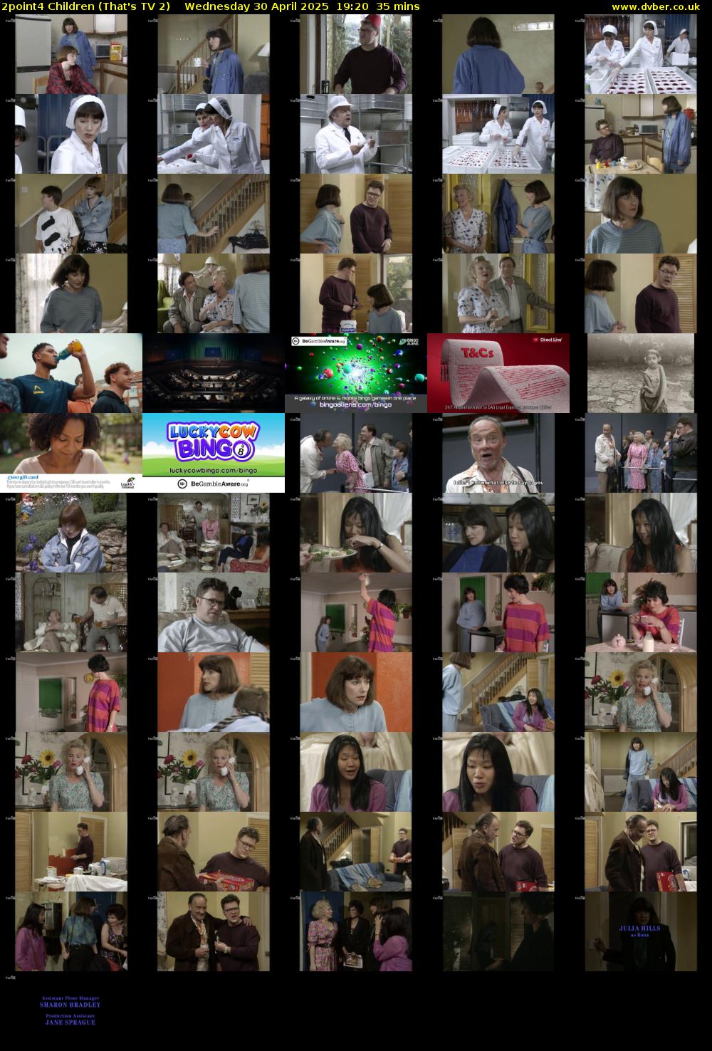 2point4 Children (That's TV 2) Wednesday 30 April 2025 19:20 - 19:55