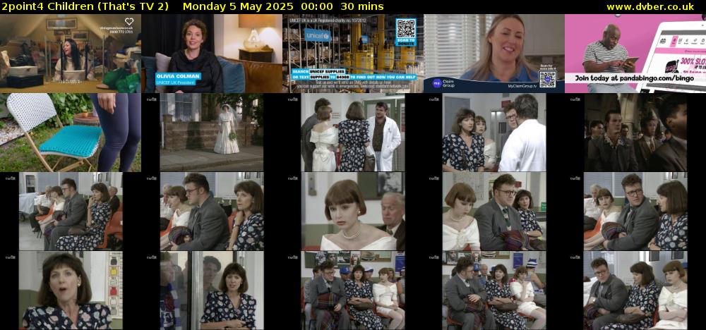 2point4 Children (That's TV 2) Monday 5 May 2025 00:00 - 00:30