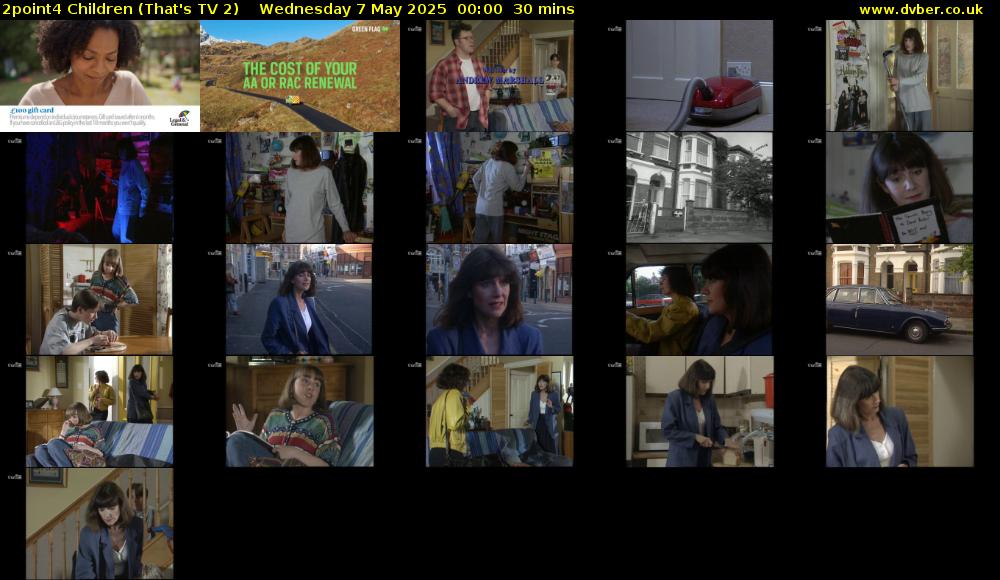 2point4 Children (That's TV 2) Wednesday 7 May 2025 00:00 - 00:30