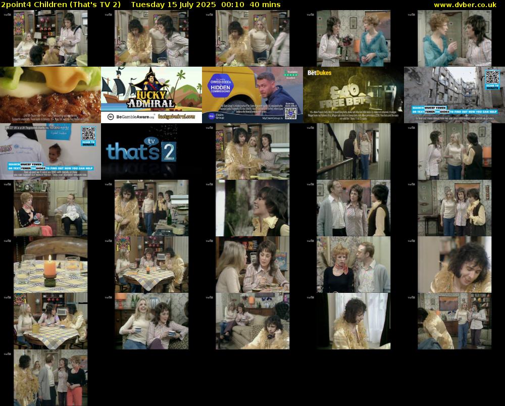 2point4 Children (That's TV 2) Tuesday 15 July 2025 00:10 - 00:50