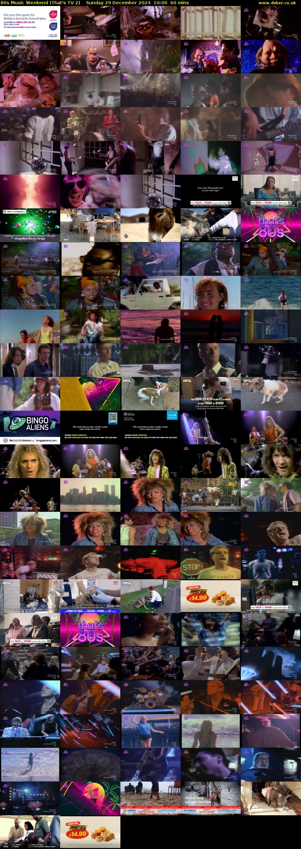 80s Music Weekend (That's TV 2) Sunday 29 December 2024 10:00 - 11:00