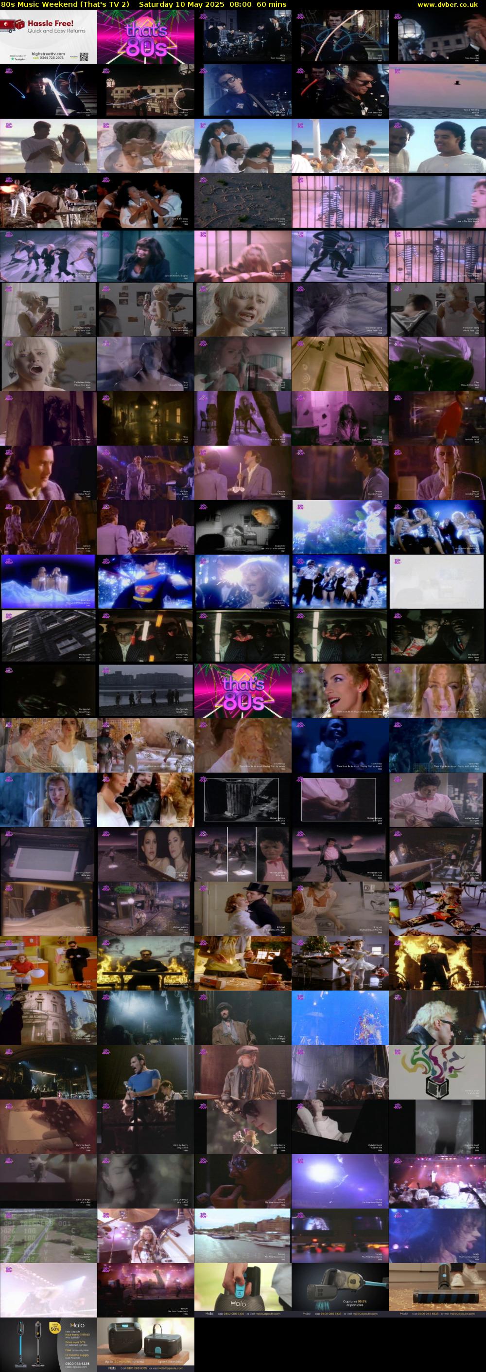 80s Music Weekend (That's TV 2) Saturday 10 May 2025 08:00 - 09:00