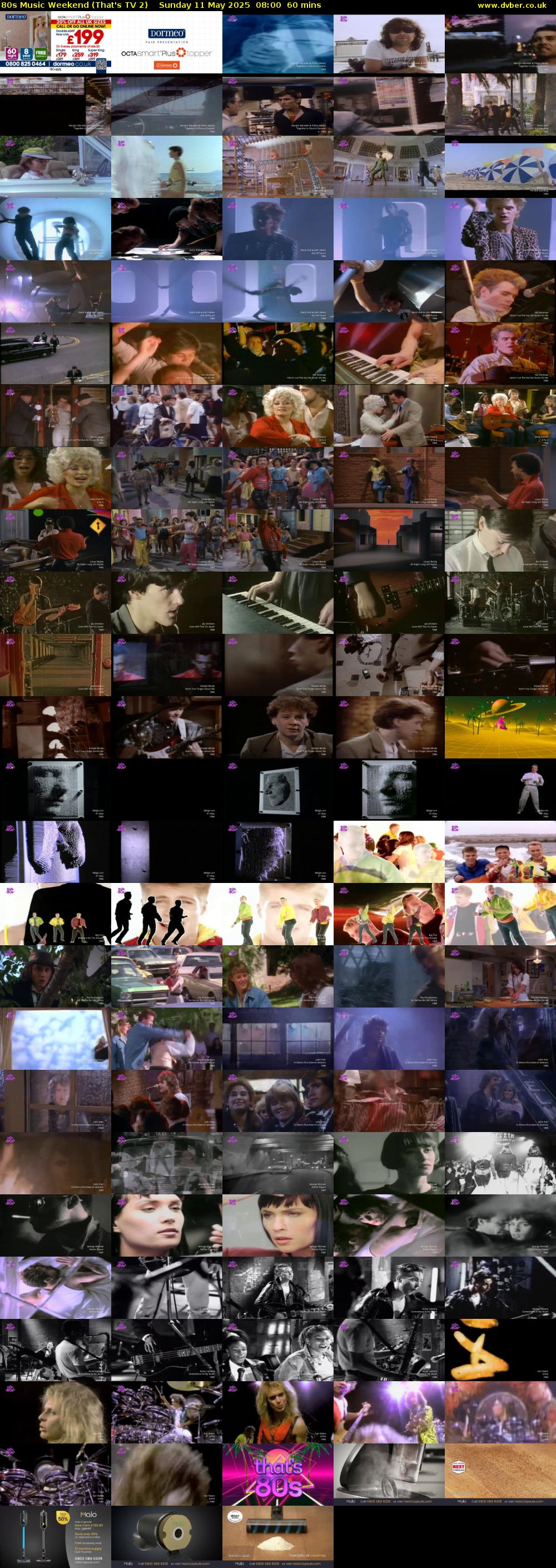 80s Music Weekend (That's TV 2) Sunday 11 May 2025 08:00 - 09:00