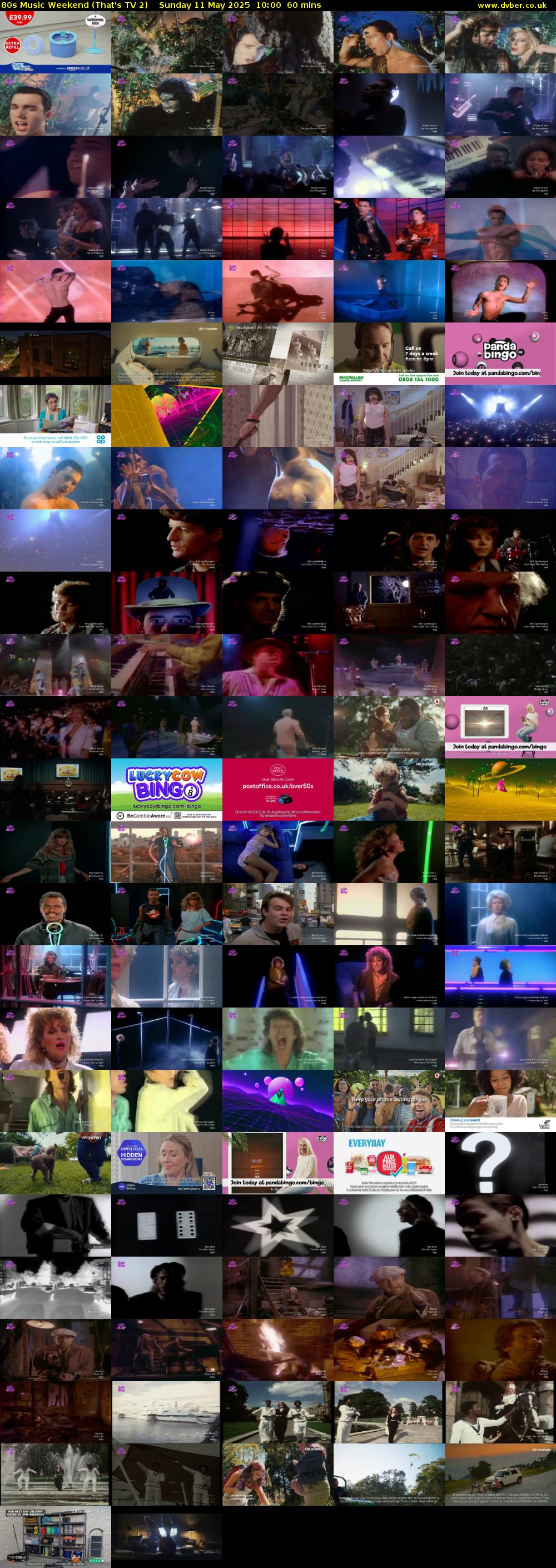 80s Music Weekend (That's TV 2) Sunday 11 May 2025 10:00 - 11:00