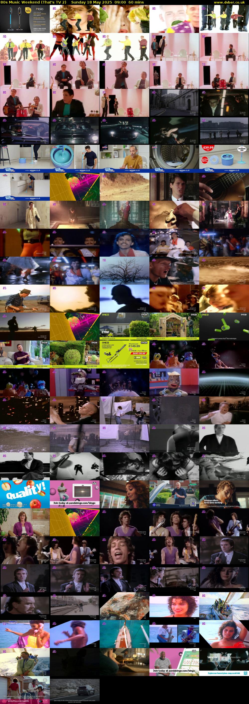 80s Music Weekend (That's TV 2) Sunday 18 May 2025 09:00 - 10:00