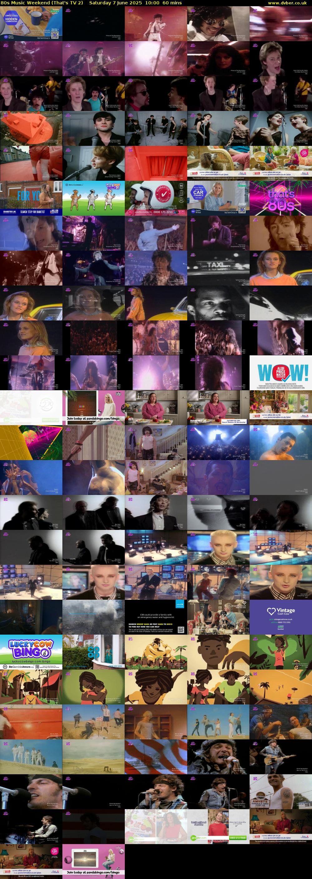 80s Music Weekend (That's TV 2) Saturday 7 June 2025 10:00 - 11:00