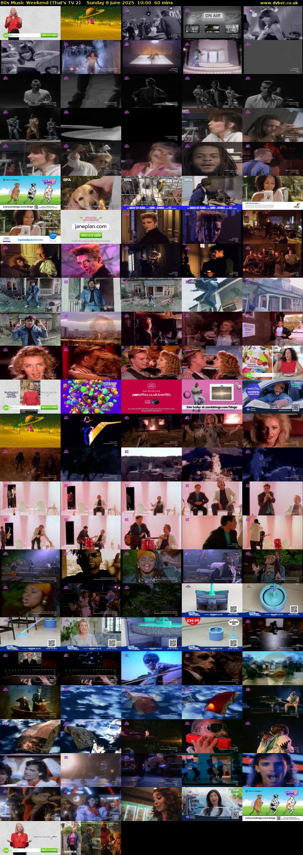 80s Music Weekend (That's TV 2) Sunday 8 June 2025 10:00 - 11:00