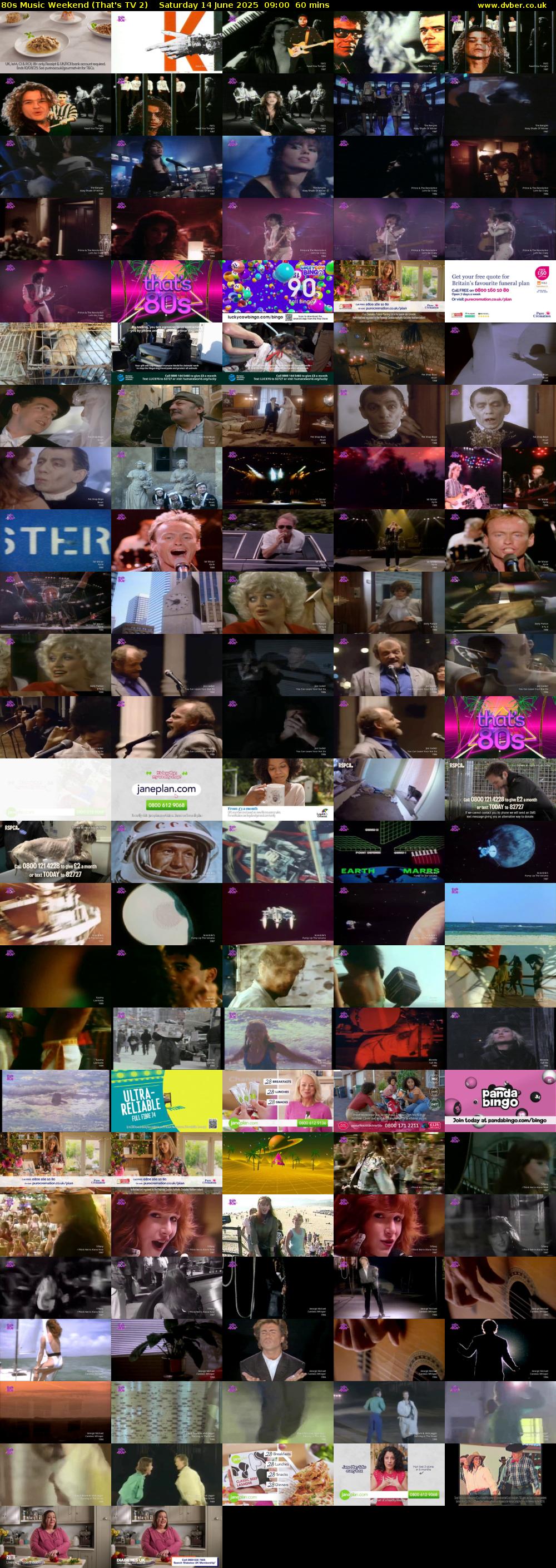 80s Music Weekend (That's TV 2) Saturday 14 June 2025 09:00 - 10:00